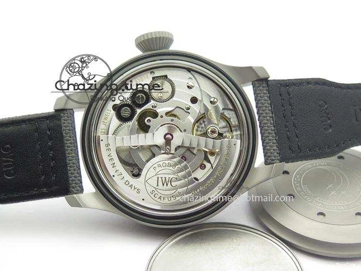 MIROTIME 0515 SunProtective Big Pilot Real PR IW500910 “Patrouille Suisse” ZF 1:1 Best Edition On Gray Nylon Strap 7278